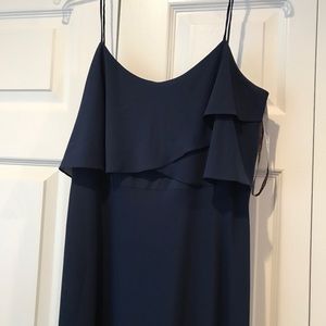 Navy Jenny Yoo formal dress